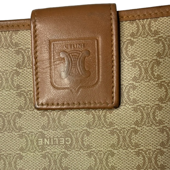 Celine Vintage Bifold Wallet Mono Coated Canvas - Picture 6 of 16